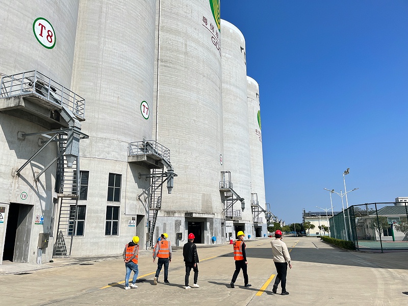 顺德储备粮库无机涂料翻新项目