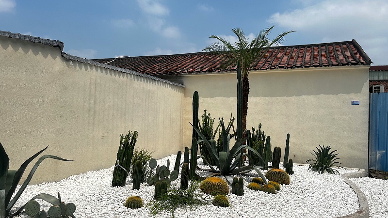 佛山市三水时代淼创产业园管理有限公司围墙真石漆翻新项目